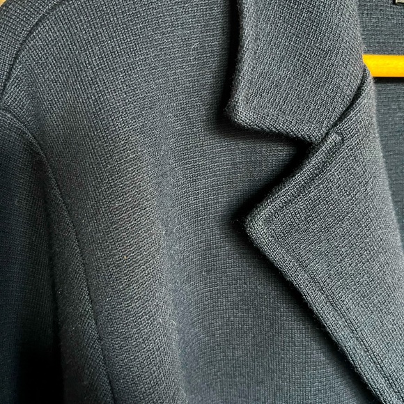 Filippa K Navy Blue Unstructured Cotton Jacket Blazer - Picture 5 of 5